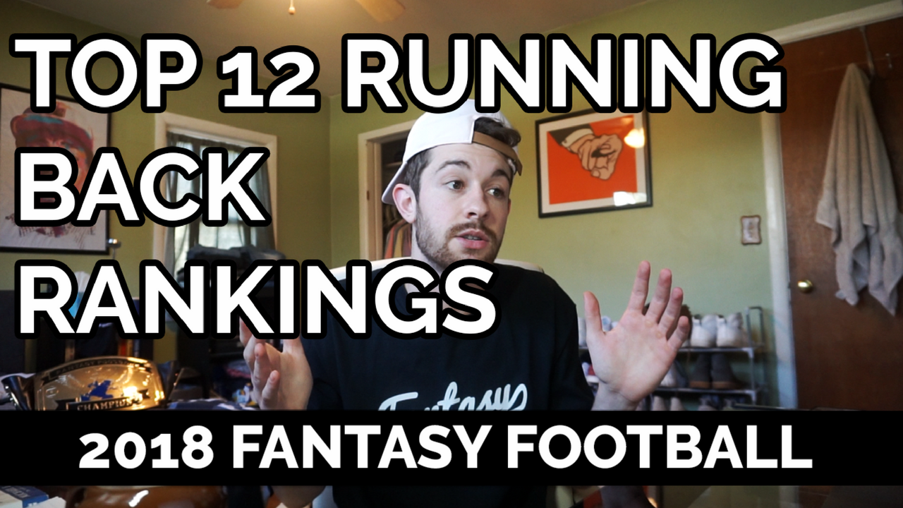 2018 Fantasy Football - Top 12 (Early) RB Rankings – BDGE Store