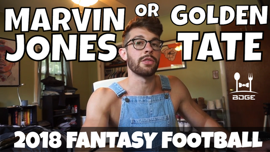 Marvin Jones vs. Golden Tate - In the Muck Monday | 2018 Fantasy Football