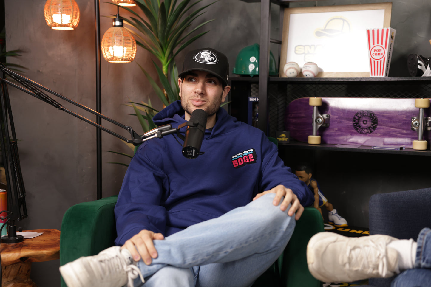 BDGE Stacked Logo Hoodie (Stitched)