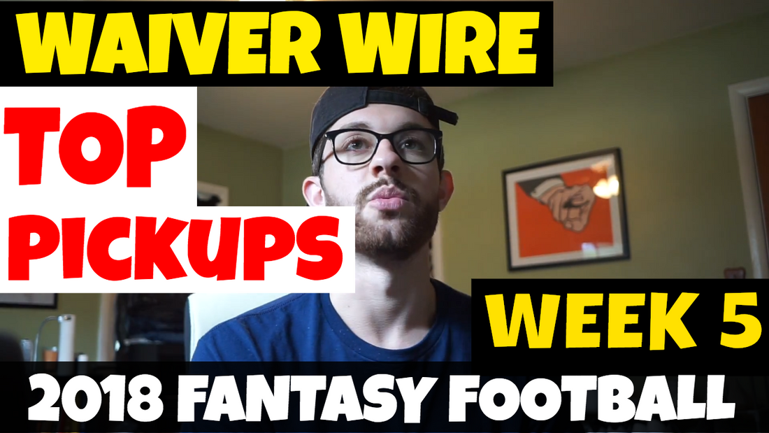 Week 5 Fantasy Football - Top Waiver Wire Adds