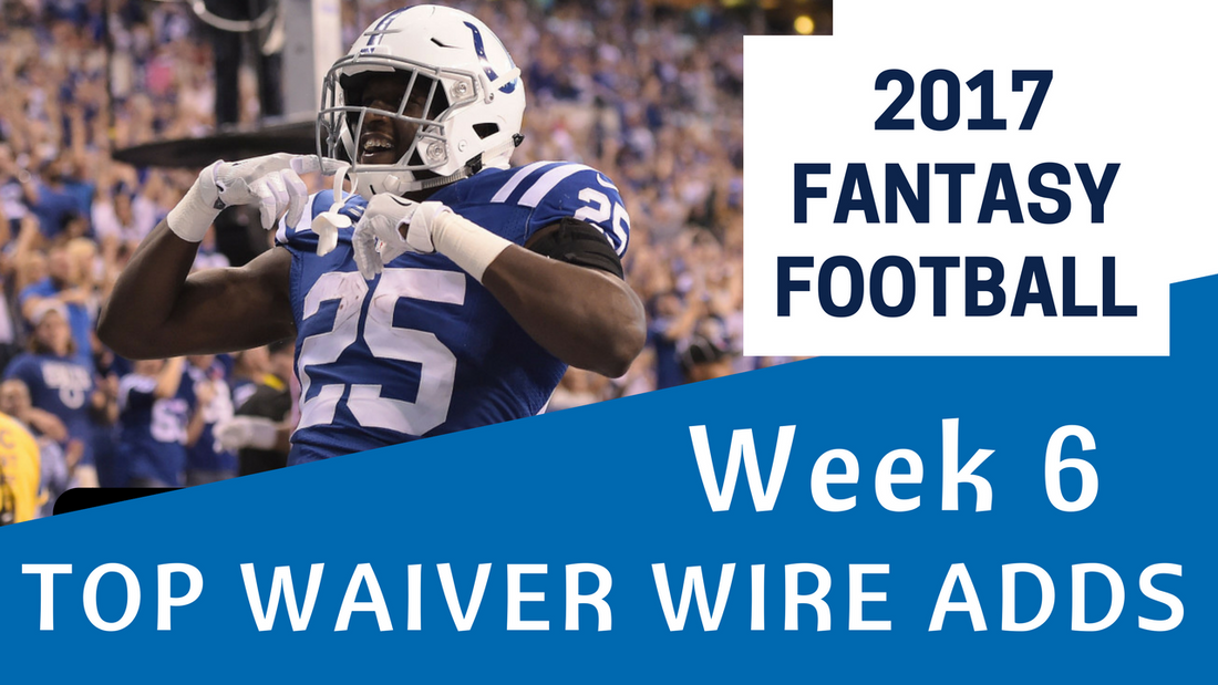 Fantasy Football Week 6 - Top Waiver Wire Adds