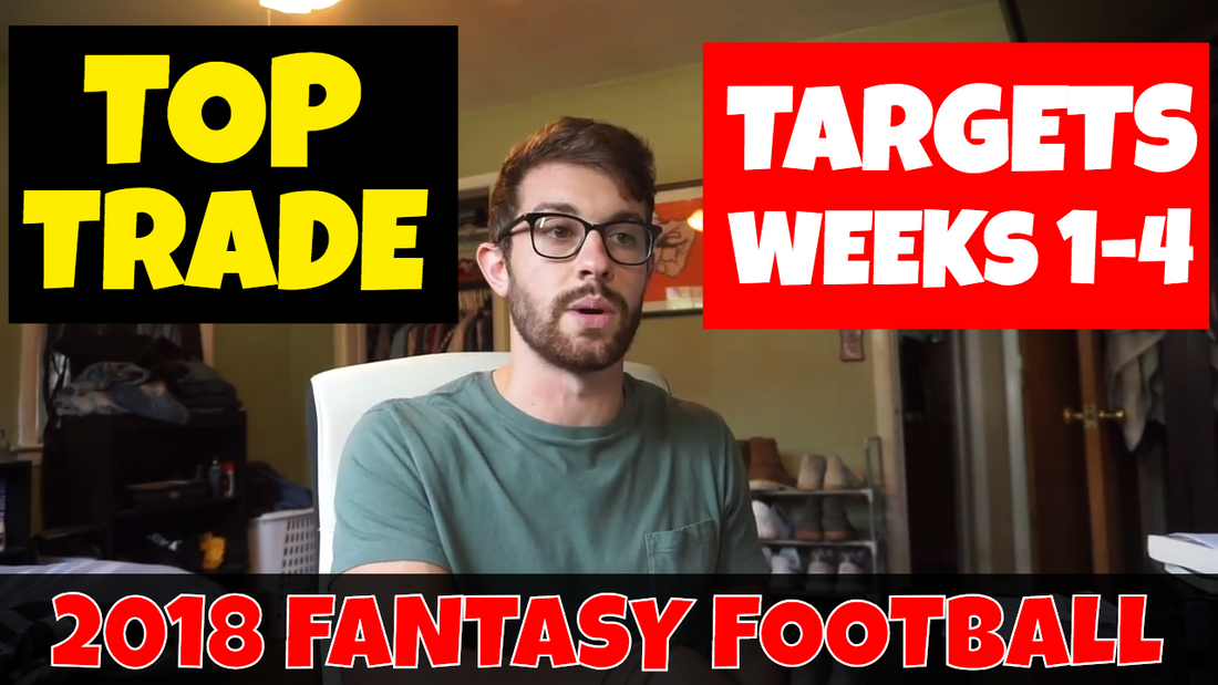 Top Early Season Trade Targets (Sell High & Buy Low) Weeks 1-4 | 2018 Fantasy Football