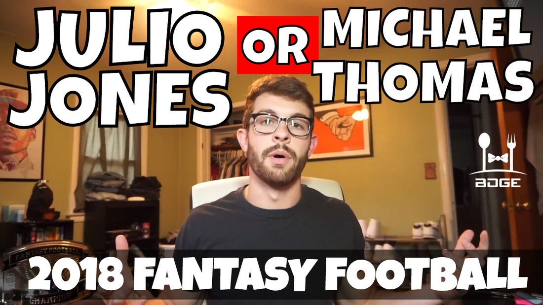 Julio Jones vs. Michael Thomas  - In the Muck Monday | 2018 Fantasy Football