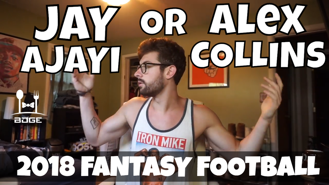 Alex Collins vs. Jay Ajayi - In the Muck Monday | 2018 Fantasy Football