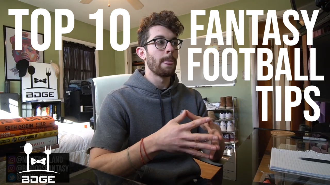 Fantasy Football Advice | 10 Lessons & Takeaways from 2018 Fantasy Foo ...