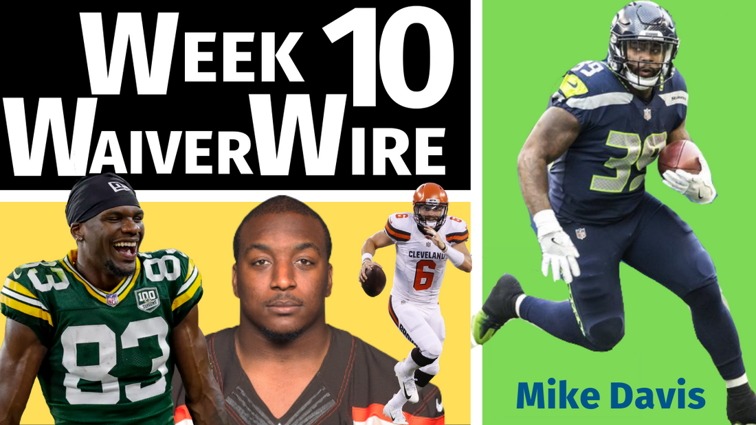 Week 10 - Top Waiver Wire Pickups