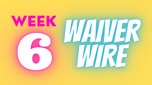 Week 6 Waiver Wire