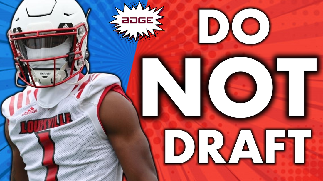Do NOT Draft These Rookies in Your 2021 Dynasty Fantasy Football Draft