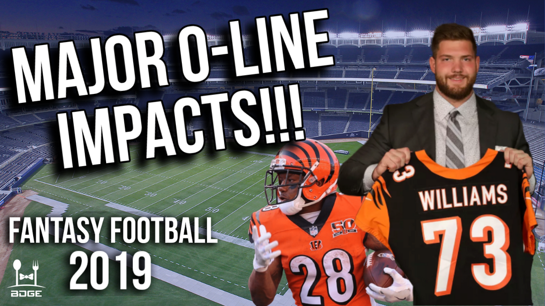 Offensive Line Changes That Will Impact 2019 Fantasy Football