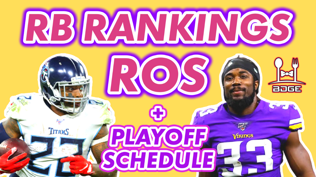 ROS RB Rankings (Week 10)