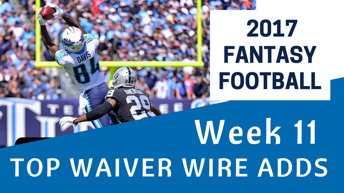 Fantasy Football Week 11 - Top Waiver Wire Adds