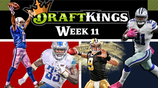 Week 11 - Top DFS Picks and DraftKings Lineups