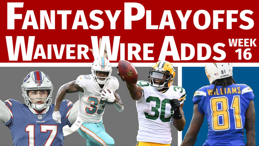 Fantasy Football Championship Waiver Wire Pickups - Week 16