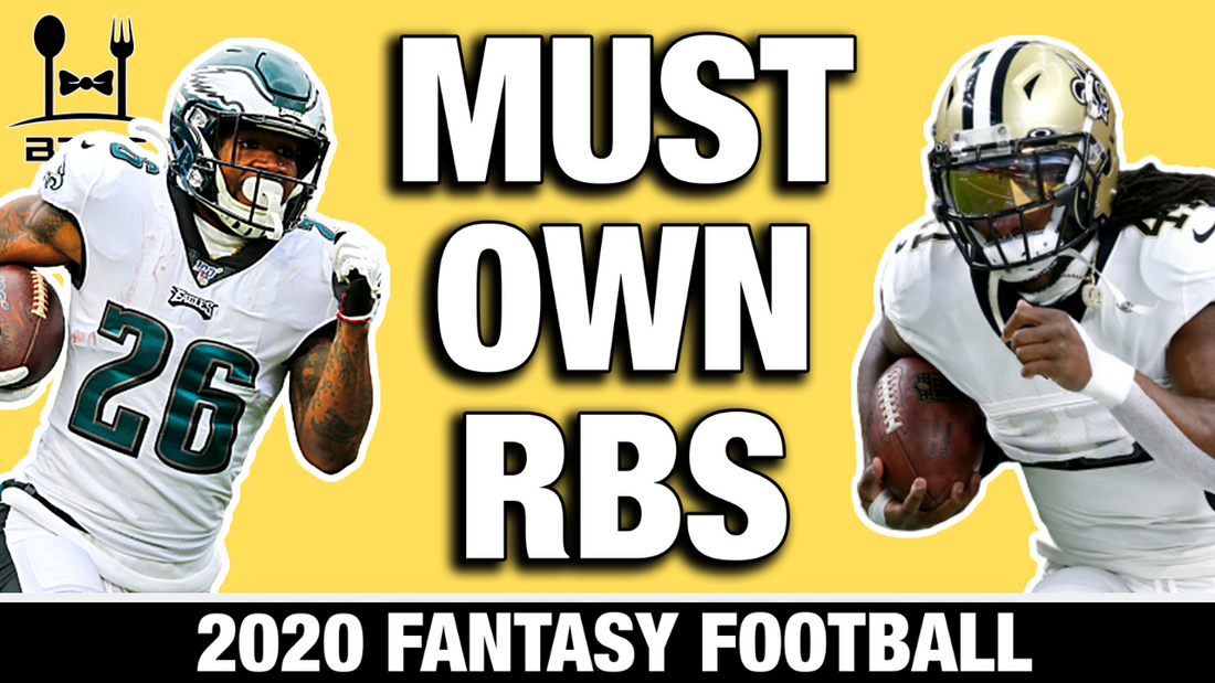 MUST Own Running Backs (Rounds 1-3) in 2020 Fantasy Football