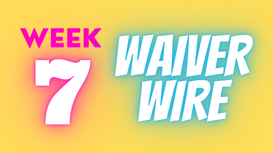 Week 7 Waiver Wire