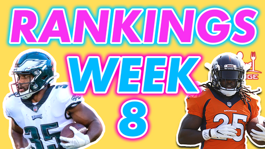Week 8 Rankings