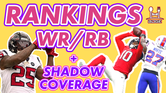 Week 10 Running Back & Wide Receiver Rankings