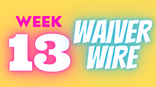 Week 13 Waiver Wire