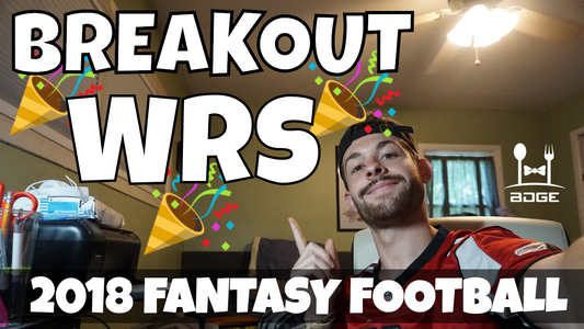 Top 3 Breakout Wide Receivers | 2018 Fantasy Football