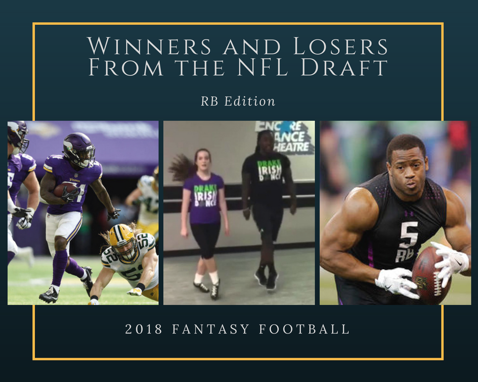 Fantasy Football Winners & Losers from the NFL Draft - RB Edition | 2018 Fantasy Football