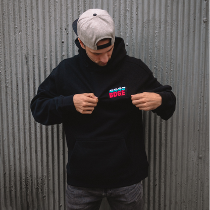 BDGE Stacked Logo Hoodie (Stitched)