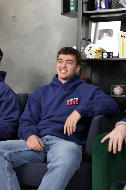 BDGE Stacked Logo Hoodie (Stitched)