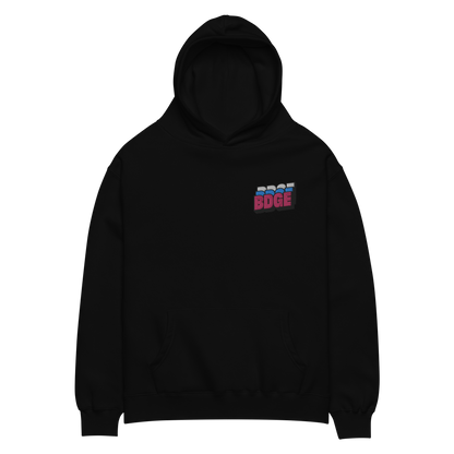 BDGE Stacked Logo Hoodie (Stitched)